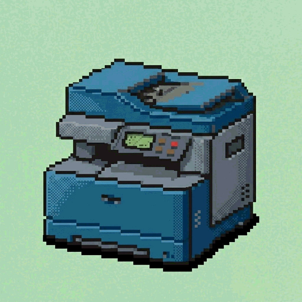 Office Printer artwork